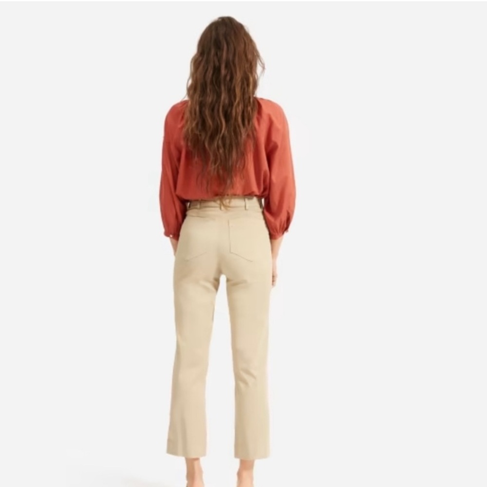 Everlane The Lightweight Straight Leg Crop Pants
